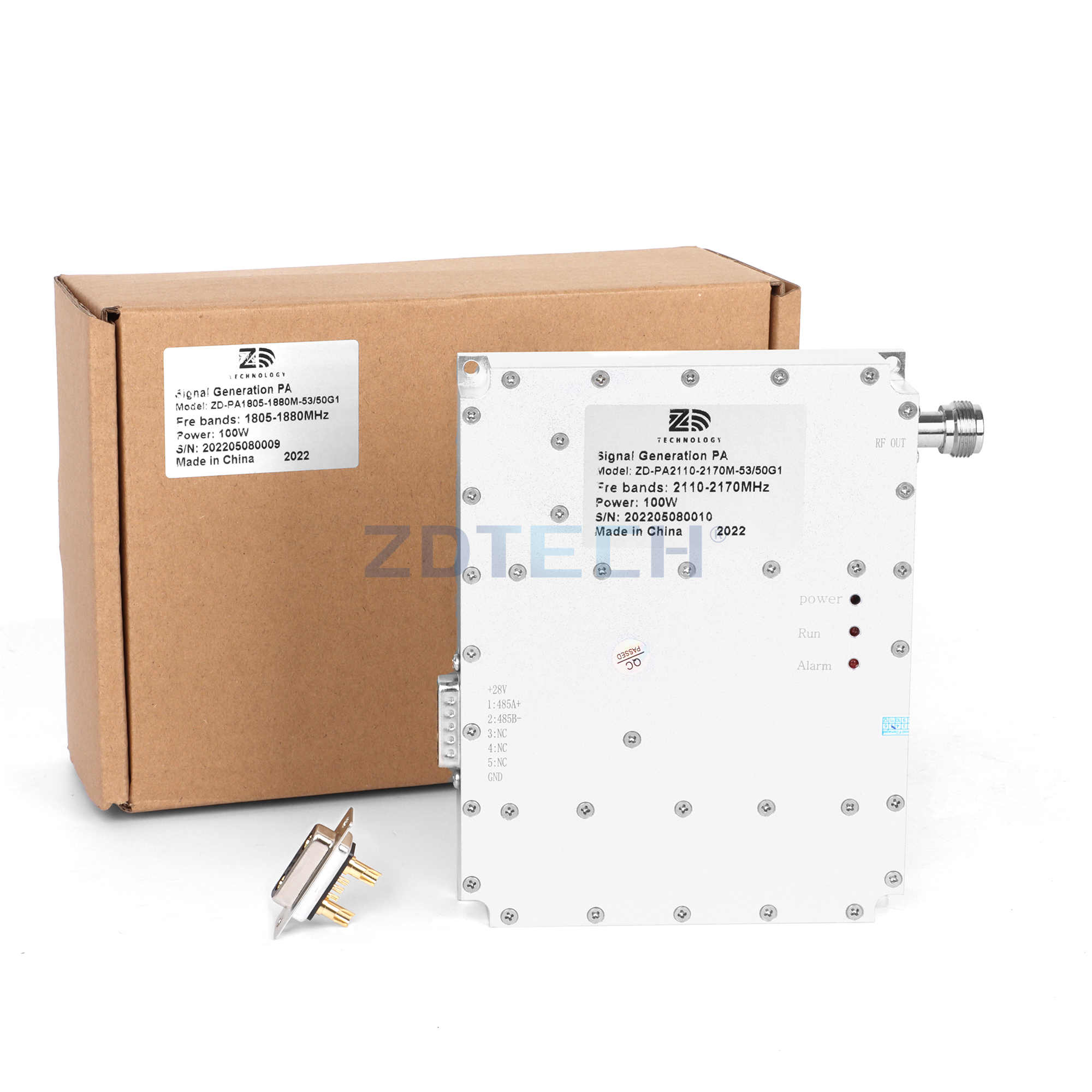 SHENZHEN ZD TECH CO., LTD 20-6000MHz 100W power amplifier +